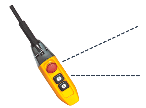 Garbage Chute Brushing Device Pendant Control Unit