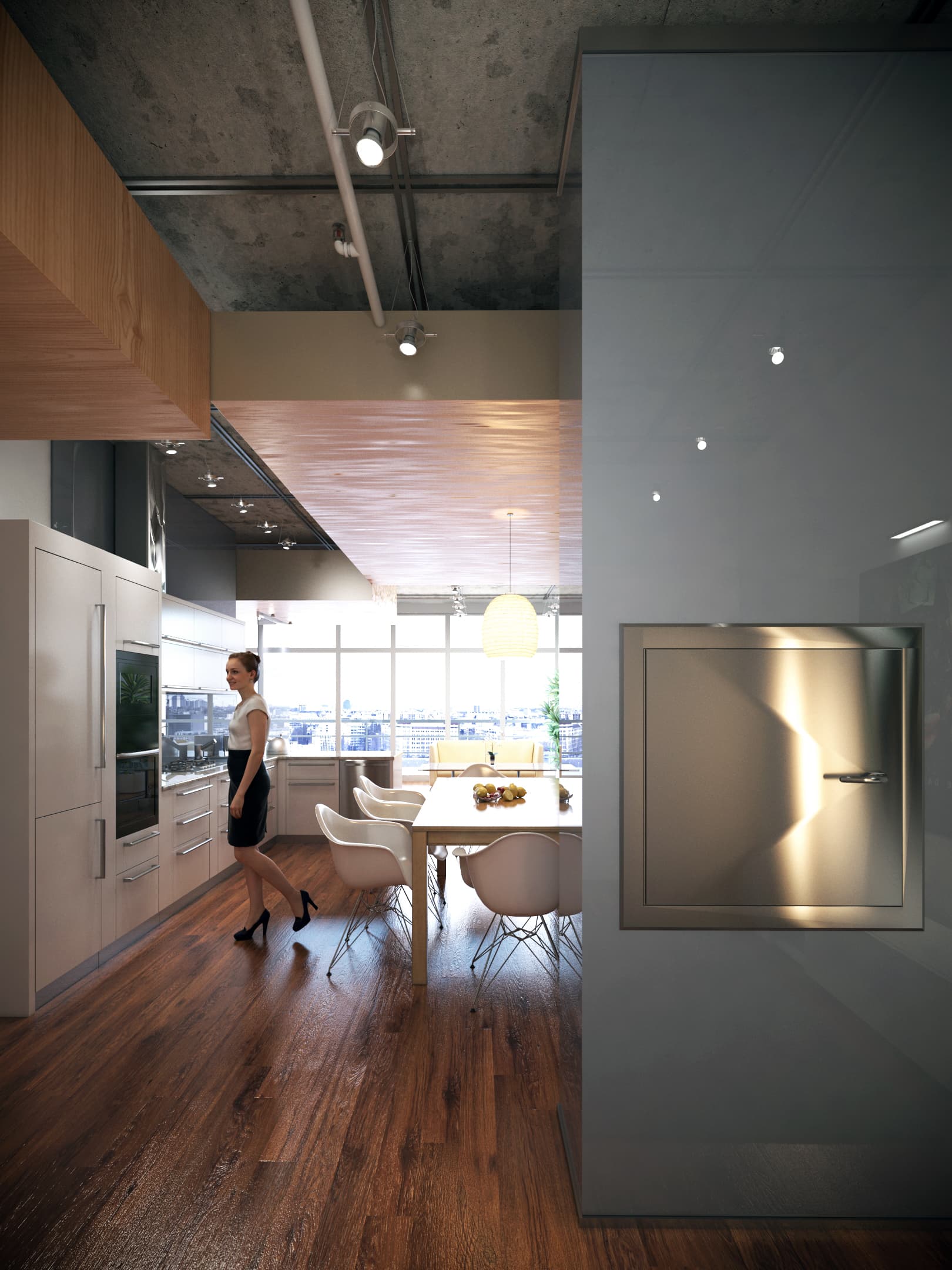 convenience laundry chutes